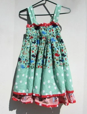 Vestido niña Jelly the Pug Belezza Sassy Birds talla 6x Foto 1 de 3