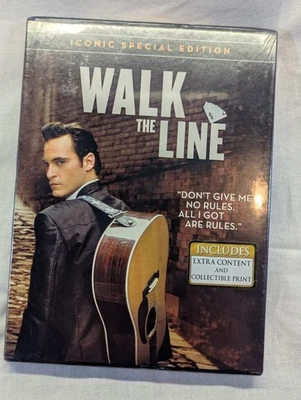 Walk The Line Iconic Special Edition (2-Disc New Sealed DVD, 2006) - Image 1 of 2