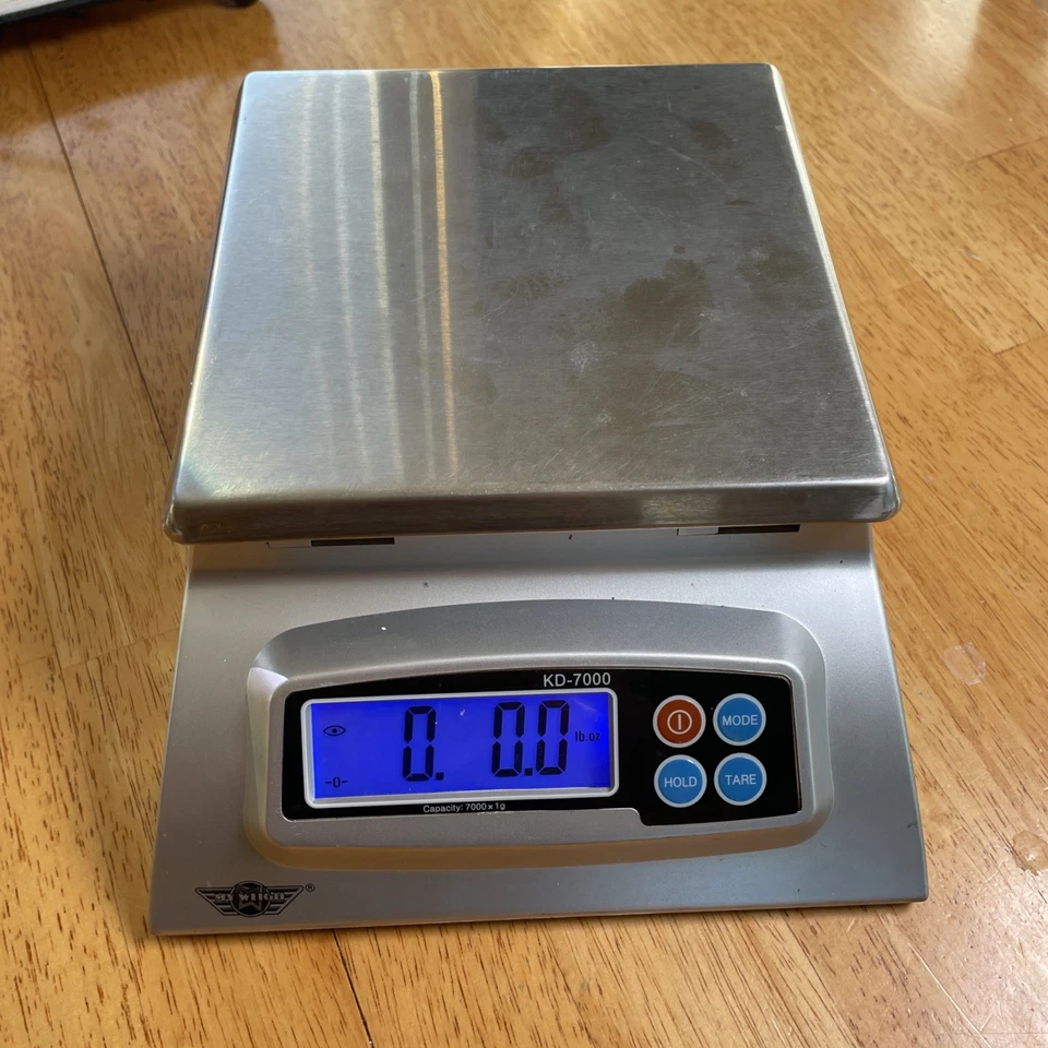 Báscula digital de alimentos My Weigh KD-8000 de acero inoxidable Foto 1 de 4