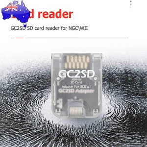 Memory Card Adapter Plug and Play for GameCube Game Consoles (Transparent) - Photo 1 sur 9