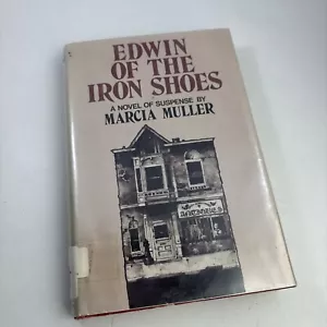 Marcia Muller Edwin of The Iron Shoes 1st Edition Hardcover DJ Ex Libris - Picture 1 of 4