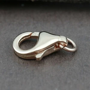 Genuine 18CT Solid RG Lobster Clasp 11mm Italy Made - Picture 1 of 2