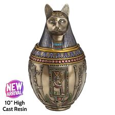 Egyptian Bastet Cat Memorial Urn Kitty Dog Pet Ashes Hold Resting Place Decor