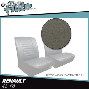 Revestimiento asientos delanteros Renault 4L De Imitación Gris 4L/F4 Y F6 1980 - Imagen 1 de 2