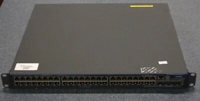 HP A5500 48G POE 48 Port Gigabit Ethernet Switch JD376A / H3C S5500-52C-PWR-EI - Image 1 of 4