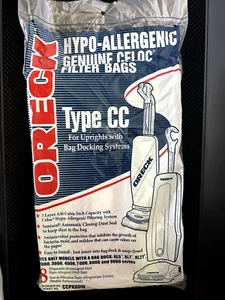 Oreck Original Einweg Hypoallergen Grün TYP CC Bodenstaubsauger Beutel, 8 Stück - Bild 1 von 2