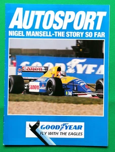 NIGEL MANSELL: THE STORY SO FAR - 1991 Autosport Publication inc todos los resultados - Imagen 1 de 5