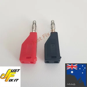 QUALITY BANANA Plug - Piggy Back banana plug can be inserted - Picture 1 of 11