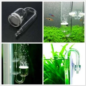 Aquarium U Shape Fish Tank FY2 Diffuser Check ValveGlass Tube Suction Cup Kit FY - Picture 1 of 11