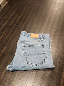 URBAN UP PIPELINE Jeans 34x30 Relaxed Straight Leg Blue Med Wash - Picture 1 of 13