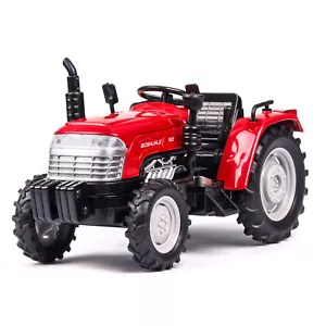 Farm Toys 1:32 Tractor Truck Toy Car Diecast Vehicle Kids Boys Adults Gift Red - Picture 1 of 7