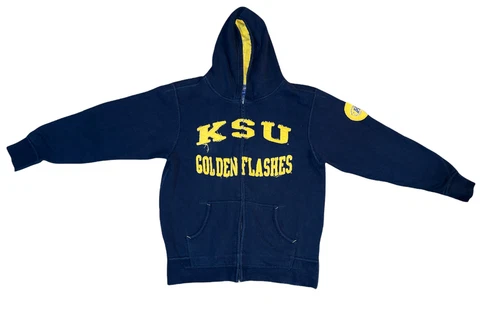 Champ Sports Kent State University Golden Flashes Black/Gold Hoodie Men's Medium Cover