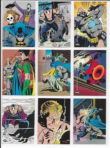Batman & Robin Trading Card Set: KNIGHTFALL /9 Cards - Picture 1 of 3