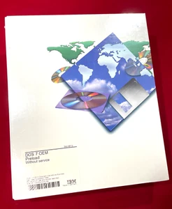 NEW! PC DOS 7 OEM on 3.5" Floppy, in Original Box with Manuals - Picture 1 of 4