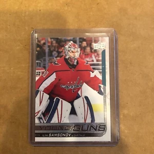 2018/19 UD ILYA SAMSONOV YOUNG GUNS ROOKIE CARD - Picture 1 of 1