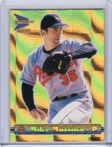 Mike Mustina 2000 Pacific Prism ORO HOLOGRÁFICO #184/480 - ORIOLES - Imagen 1 de 1