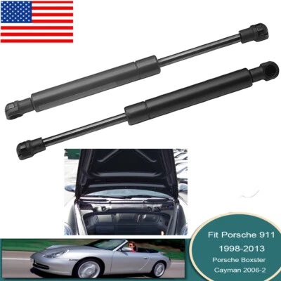 For Porsche 911 Carrera 1998-2013 2X Front Bonnet Gas Struts Hood Lift Supports - Image 1 of 4