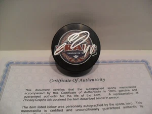 Semyon Varlamov Autograph Signed 2006 NHL Draft Puck COA New York Islanders - Picture 1 of 1