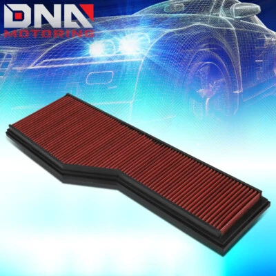 FOR 1999-2008 PORSCHE 911 3.4/3.6/3.8L RED ENGINE FLOW DROP-IN AIR FILTER PANEL - Image 1 of 4