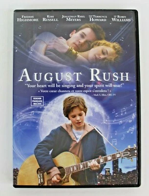 AUGUST RUSH DVD 2007 BILINGUAL VERSION DISC LIKE NEW - Image 1 of 3