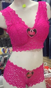 Women Sexy Lingerie Lace Bra+ Panties Babydoll Underwear Sleepwear Set/One Size - Picture 1 of 20