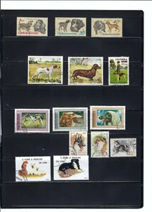 ''LOTE DE PERROS DE SHARJAH.- CHECO- HÚNGARA.- STA TOME.-RUSIA.-OMÁN.-FUJEIRA #28 - Imagen 1 de 3