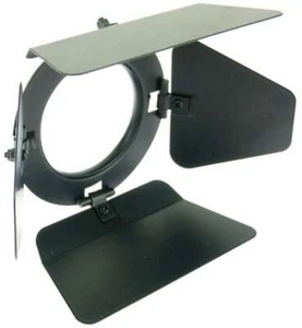 PAR 20 Torblende schwarz black Flügelbegrenzer Flügeltor Barn-Door Blend-Klappe - Picture 1 of 7