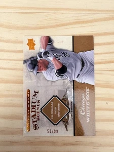 2008 UD A Piece of History Stadium Scenes Copper #SS14 Jim Thome 53/99 CHICAGO - Picture 1 of 2