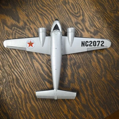 Ertl Wings of Texaco Die Cast Bank 1/32 LOCKHEED 12A ELECTRA JR - Image 1 of 4