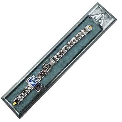 Antiguo reloj pulsera de pulsera JB Champion con extremo de bucle para damas 10 k blanco despliegue GF Foto 1 de 3