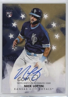 2024 Topps Series 1 Baseball Stars Auto Nick Loftin #BSA-LOF Rookie Auto RC - Image 1 of 2