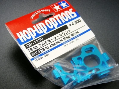 De colección 2009 Tamiya 54150 TB03 TRF Aluminio Azul Montaje Motor Súper RARO ¡NUEVO NUEVO EN PAQUETE! Foto 1 de 4