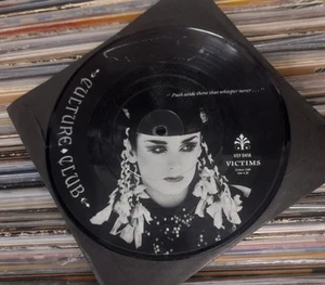 Culture Club Victims Picture Disc 7" Vinyl Record Boy George - Picture 1 of 2