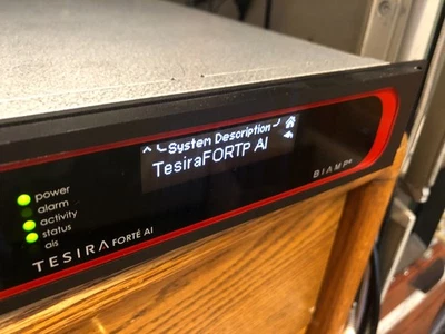 Biamp TesiraForte AI Digital Audio Processor Fixed I/O DSP 12 In 8 Out - Image 1 of 4