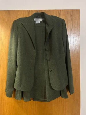 Conjunto de traje formal vintage Jessica Howard de 2 piezas talla 8 Foto 1 de 4