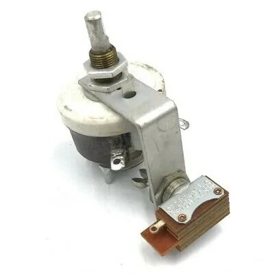 5Kohm 5K Potentiometer H-5000-F2-355 Ohmite With Toggle Switch 3A/250V 6A/125V - Bild 1 von 1