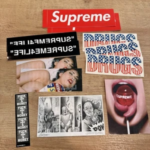 Supreme FW24 Sticker Lot - 12 Sticker - NEU - Bild 1 von 1
