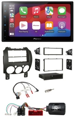 Pioneer DAB USB Lenkrad Bluetooth 2DIN Autoradio für Mazda 2 2007-2014 - Bild 1 von 4