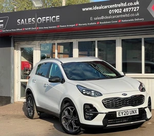 2020 Kia Sportage 1.6 T-GDi GT-Line SUV 5dr Petrol DCT AWD Euro 6 (s/s) (174 bhp - Picture 1 of 24