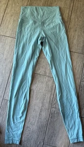"Pantalón Lululemon Align II 25"" Azul Aqua Leggings Talla 4" - Imagen 1 de 5