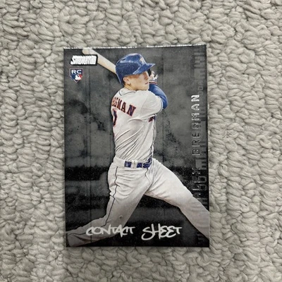 2017 Topps Stadium Club - Contact Sheet Alex Bregman #CS-AB (RC) - Image 1 of 4