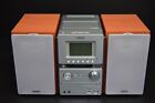 Système de composants argentés Sony CMT-M35WM / CD MD cassette radio AM FM 2010