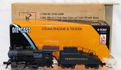 K-Line K3180-0913S Pennsylvania 0-4-0 A5 Steam Switcher w/ Lionel TMCC PRR #913 - Image 1 of 4
