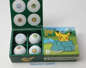 Juego de bolas de golf Pokémon Pikachu & Munchlax & Mew & Mudkip Pokemon Center limitado - Imagen 1 de 14
