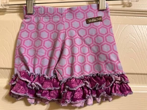 Matilda Jane Wonderful Parade Shorties Girls Purple Shorts Size 4 - Picture 1 of 1
