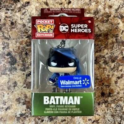 Funko Pocket Pop DC Super Heroes Holiday Batman Scrooge Llavero Nuevo Foto 1 de 4
