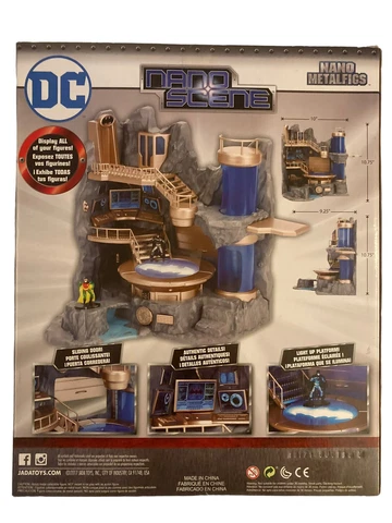 Batcave Nano Scene Nano Metalfigs DC Comics 2017 Jada Toys (S1) New Cover
