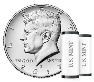 2017 P&D KENNEDY HALF DOLLAR Set (2 COIN SET) GEM Quality. - Picture 1 of 3