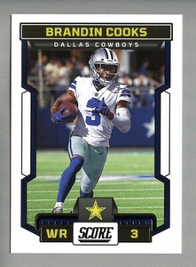 BRANDIN COOKS - 2023 SCORE BASE CARD# 3
