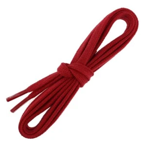 Les Lacets Français. Lacets plats et épais. Sneakers, Coton. Rouge Vermillon.  - - Picture 1 of 10